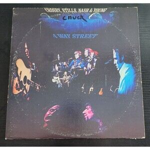 Crosby Stills Nash & Young "4-Way Street" 1971 Vinyl Double LP Gatefold SD-2-902